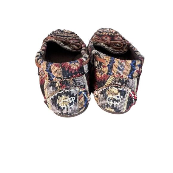 LAMO Women's Aztec Moccasin Slippers Size 9.5 Multicolor Casual - Picture 3 of 10